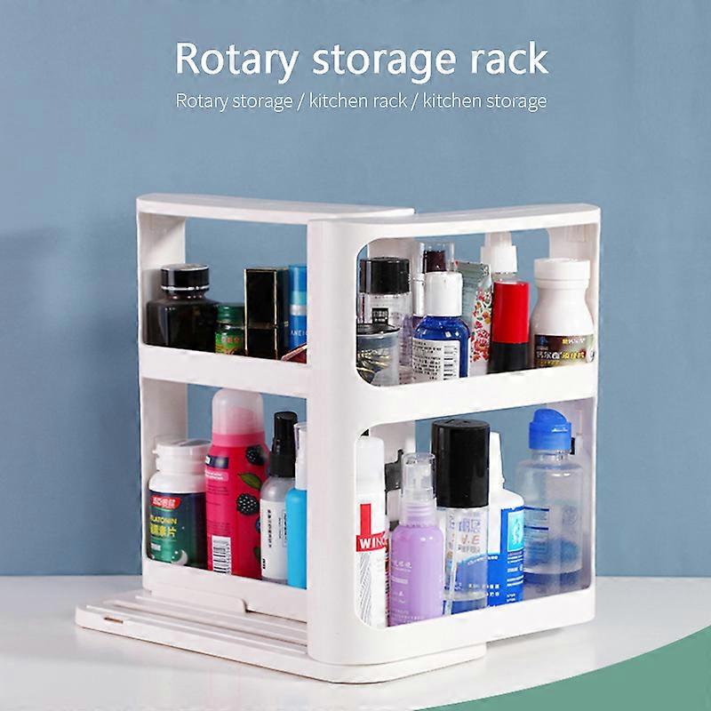 Movable Plastic Interspace Storage Rack Refrigerator Space Rack with Roller Shelves Kitchen Bathroom Strollers Interval 2-layer