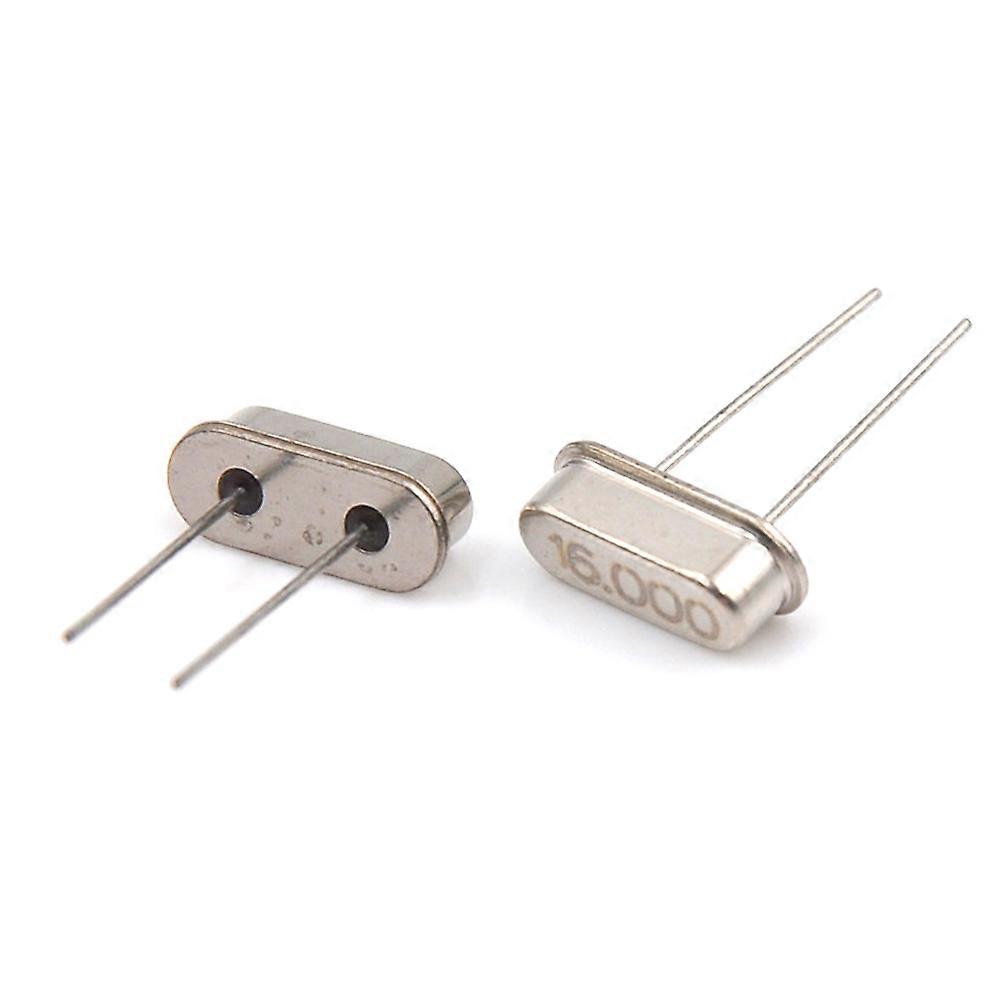 10PCS New 16.000MHz 16Mhz Crystal HC-49S Low Profile Passive Crystal Passive Quartz Crystal Resonator 49S Crystal Oscillator