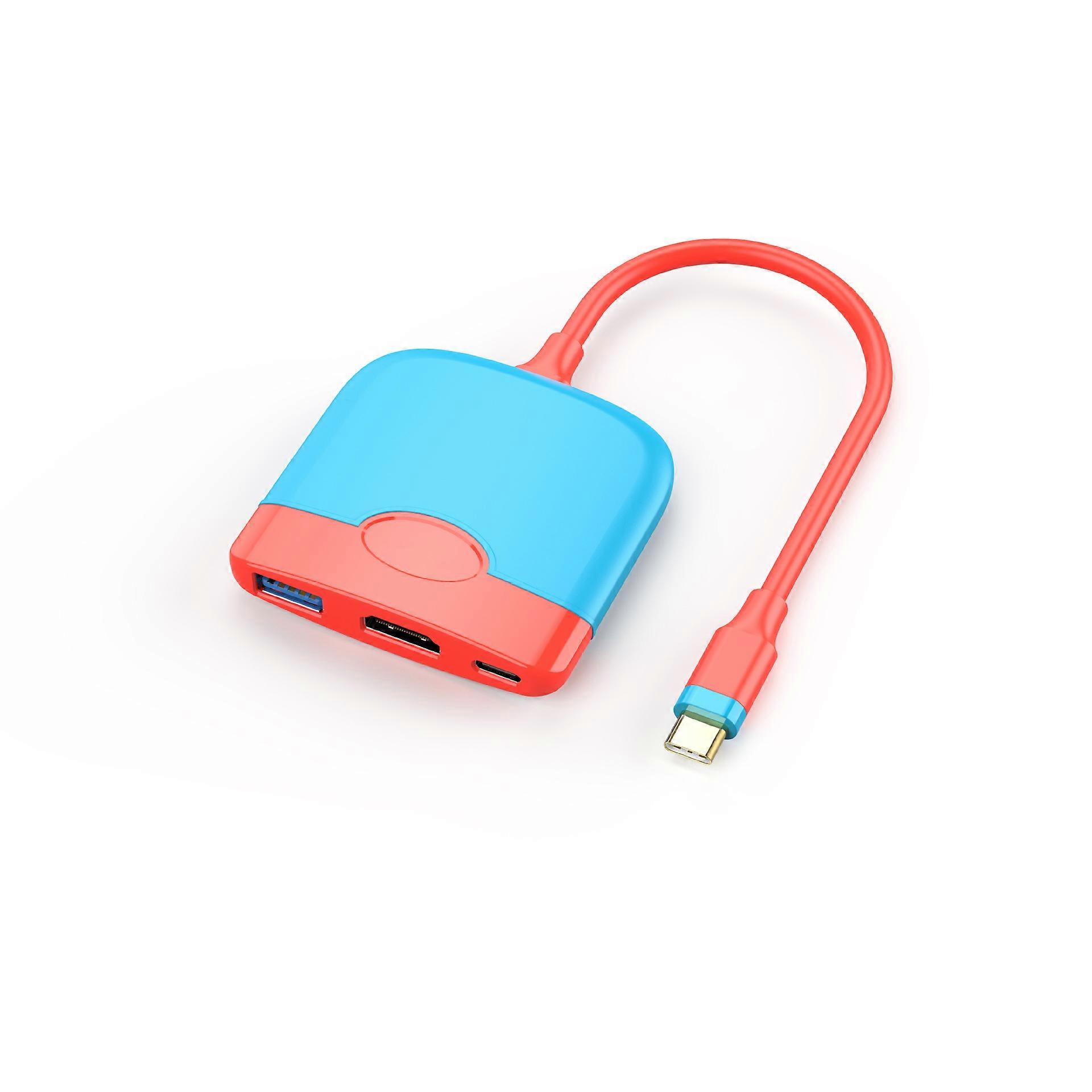 3 in1 Type C na USB-C 4K HDMI USB 3.0 Hub Adapter Przewód do Macbooka Samsung