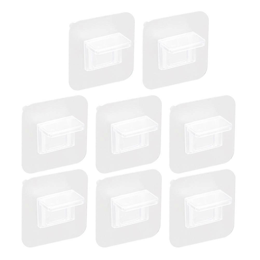 8pcs Durable Partition Supporters Layer Plate Supporters Partition Retainers