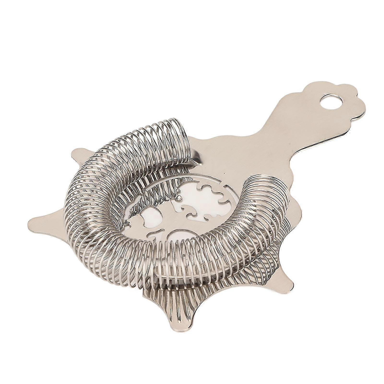 Stainless Steel Cocktail Strainer Bar Bartender Ice Filter