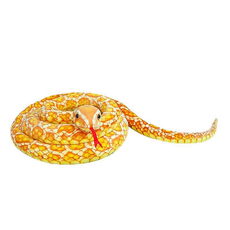 Cobra Snake Snake Animal Plush Toy, Large Realistic Cobra Snake Plush Stuffed Animal