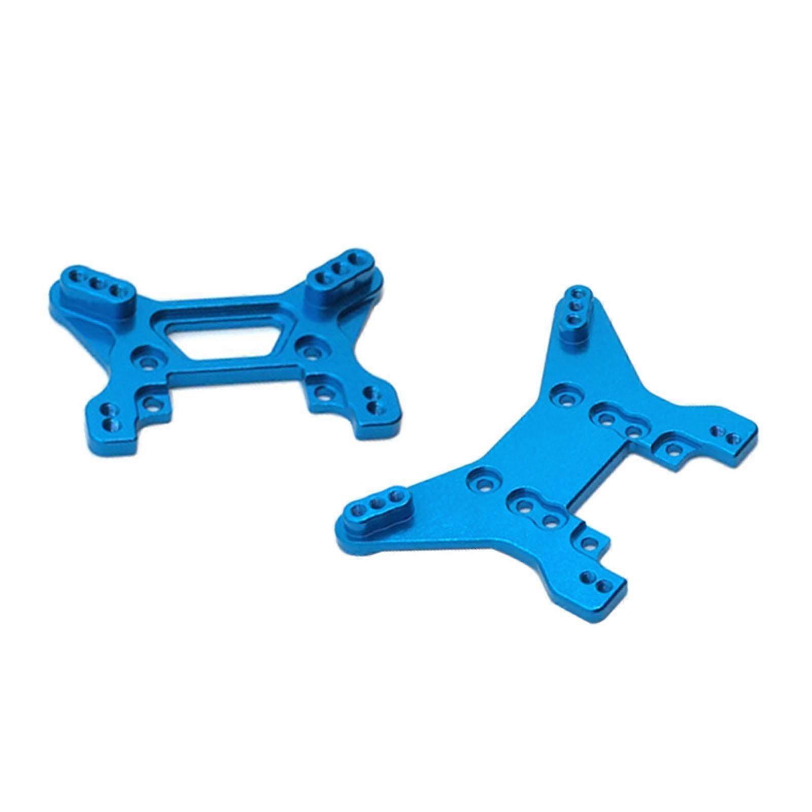 Metal Shock Towers Bracket Fit For Wltoys 104001 1/10 Crawler Buggy Truck Hobby Car Vehicle Diy Assembly Replacement Accessories - Blue