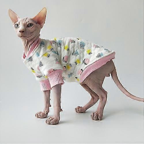 ملابس قطة بلا شعر دافئة قطة قطة أبو الهول ديفون القط ملابس ناعمة صديقة للبشرة القط المعاطف القط الملحقات لوازم القط