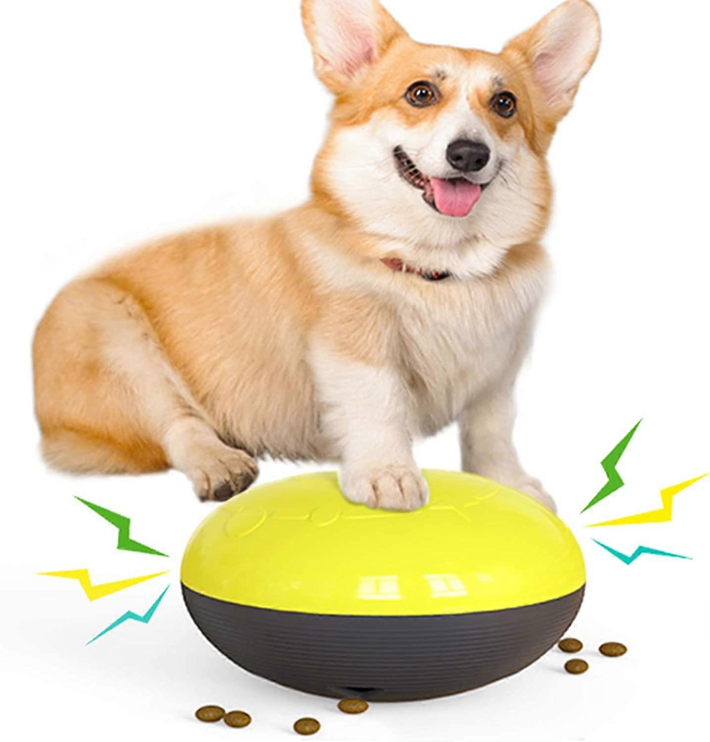 Dog Toys for Large Dogs , Leaking Food and Making Noise, Training pet Intelligence, Making a squeaking NoiseDog Toys for Aggressive Chewers., Yellow