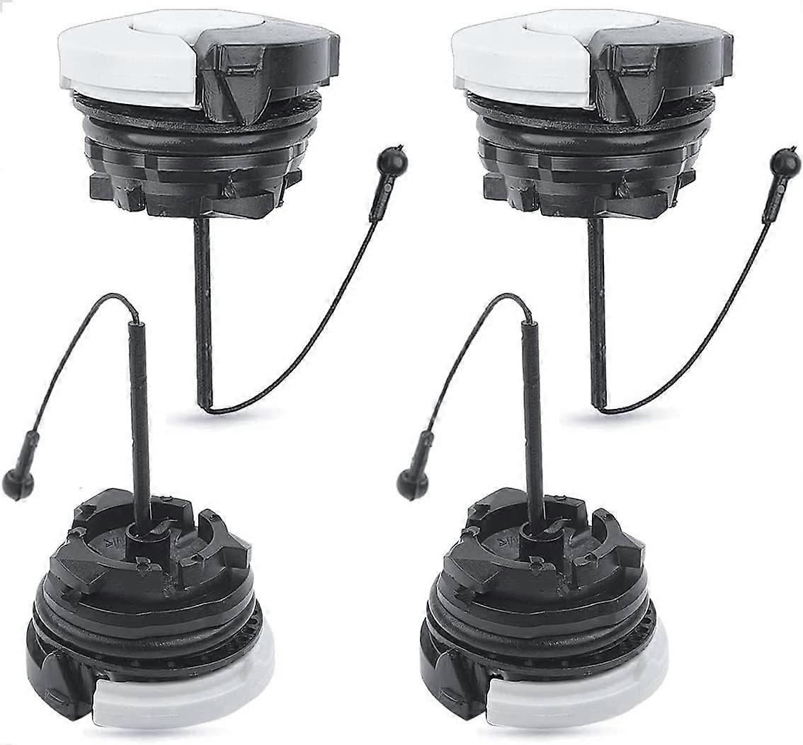 4 Pack Fuel Tank Caps for STIHL MS171 MS181 MS210 MS230 MS240 MS250 MS260 MS192 MS211 MS200 MS360 and More Models Chainsaw, Universal Gas Cap Lid Dura