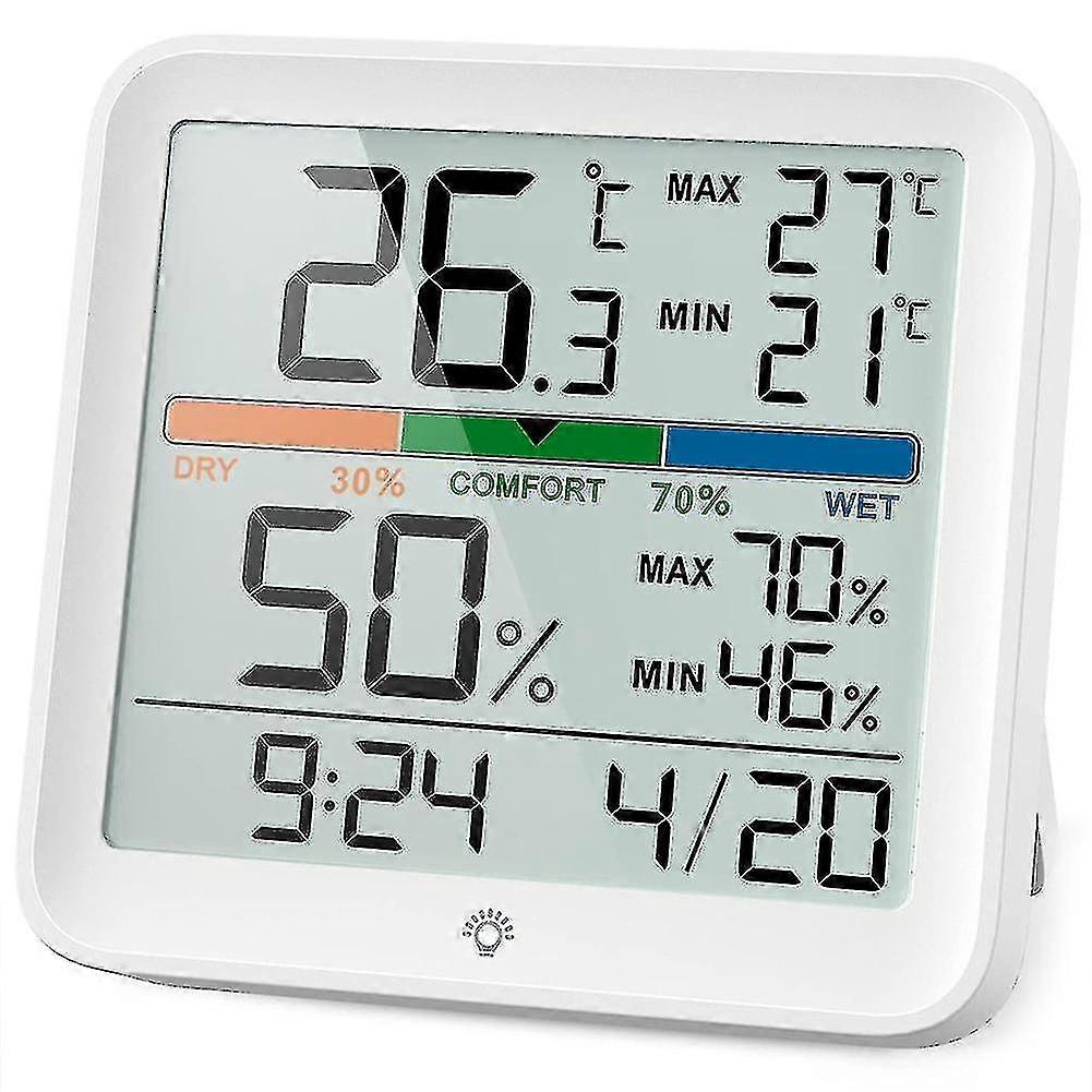 Indoor Digital Humidity Meter With Back