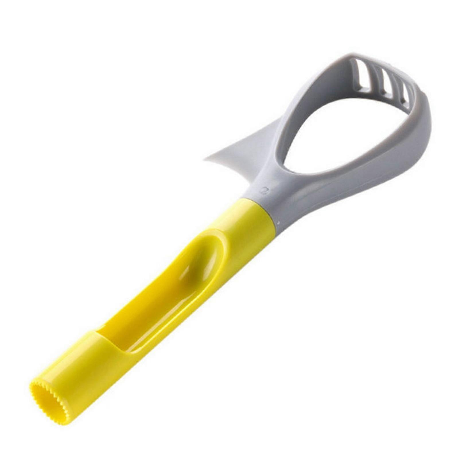 Plastic Fruit Core Seed Remover with Vegetable Masher Ergonomic Design Durable