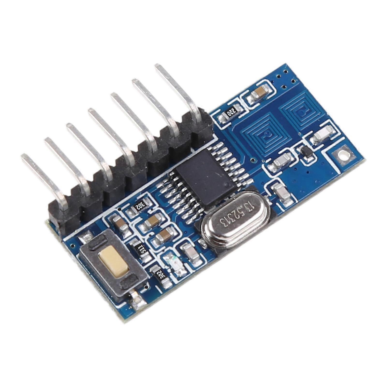 433 Mhz Rf Code Learning Receiver Module 1527 Wireless Decoder 4 Output Channel