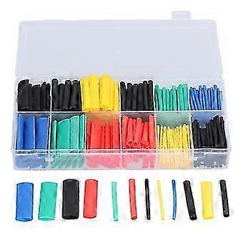 280Pcs Heat Shrink Tube Nylon Colorful Wire Insulation Sleeves Retractable Tubing Set