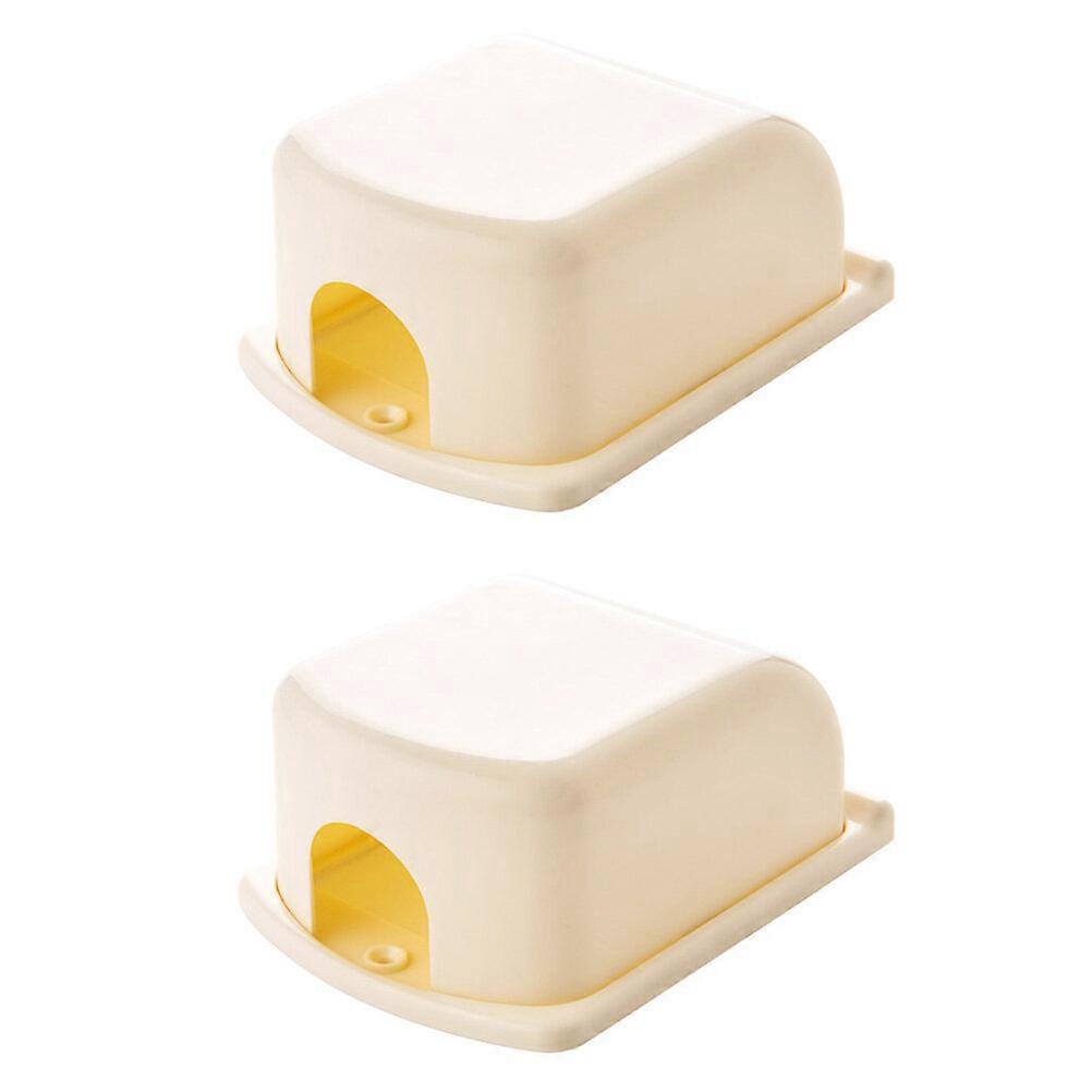 2Pcs Creative Switch Covers Switch Protective Covers Simple Protective Covers