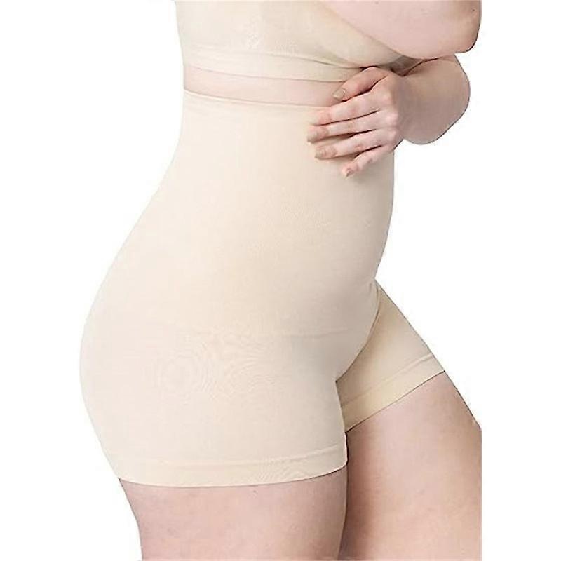 High Waisted Body Shaper Boyshorts Tummy Control Waist  Smoothing Shapewear