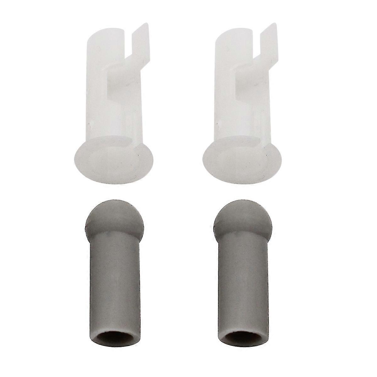 For 1964-1981 Models Visor Support End Rubber Tips And Plastic Bushings Kit Set