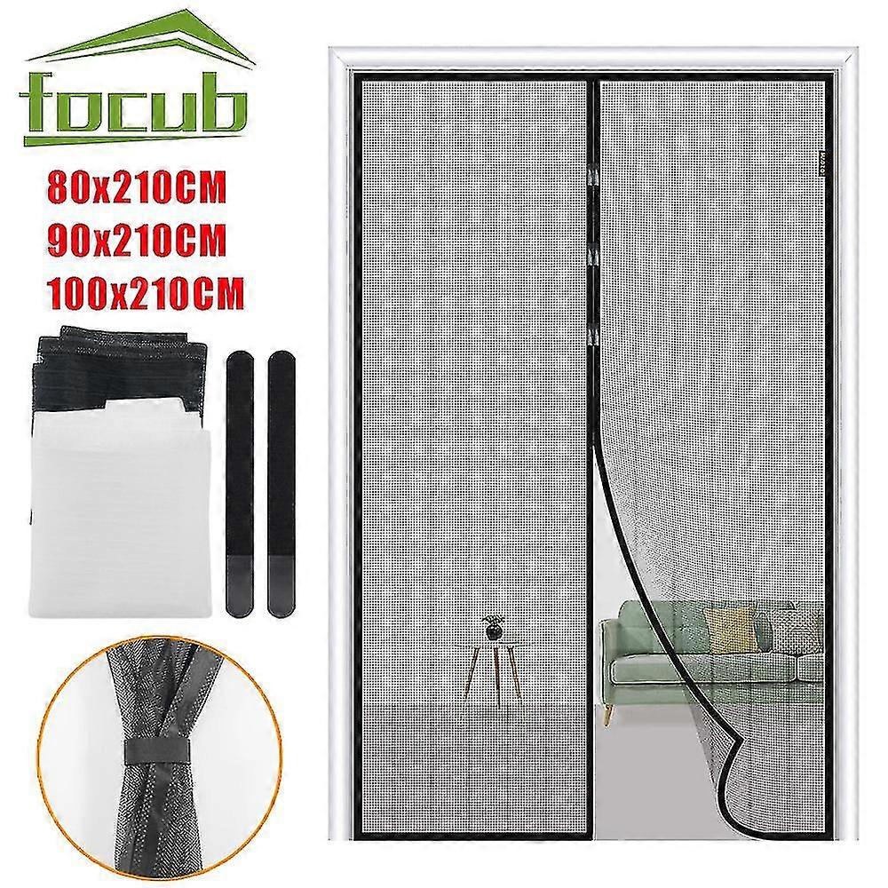 Anti Fly Insect Magnetic Screen Door Mesh Automatic Closingmagnetic Door Mosquito Net Easy Install Mosquito Nets For Doors