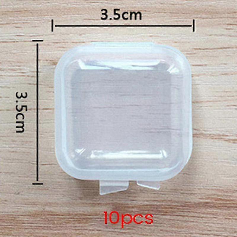 Storage Box Mini Translucent Plastic Box Packing Box Storage Box Dustproof Durable Strong