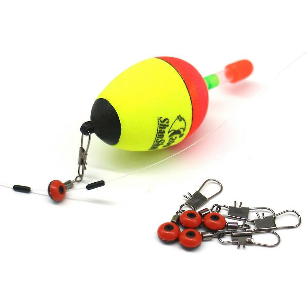 4pcs connector + 2pcs big belly float luminous float fishing hard tail belly float 3g - 80g
