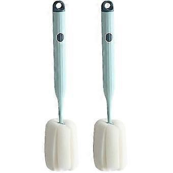 2pcs Soft Milk Bottle Brush-soft And Easy To Clean, Can Ly Remove S