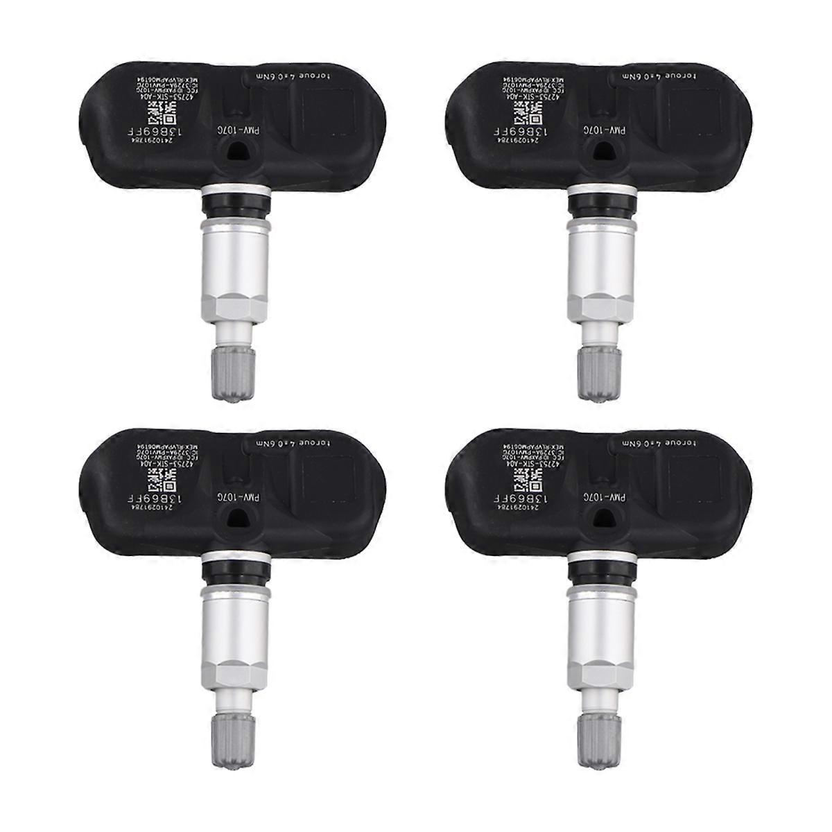 4Pcs Car TPMS Sensor 42753STKA04 for TSX Pilot Tire Pressure Sensor Monitoring System