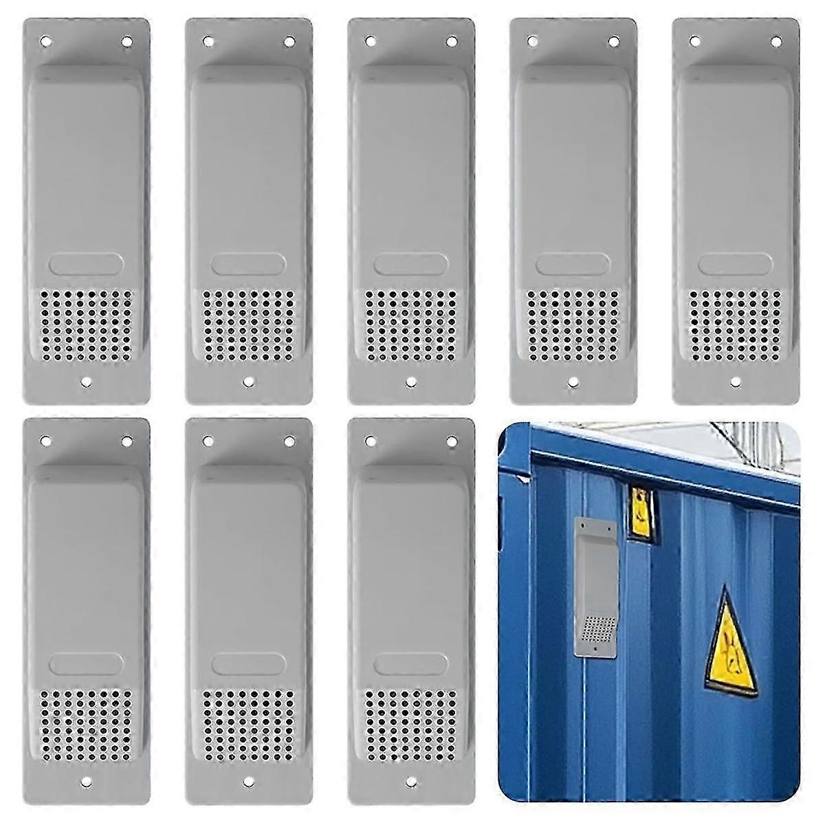8 Pcs Shipping Container Vent For Container,reducing The Heat And Humidity Of Cargo Containers,lateral Flow Ventilation