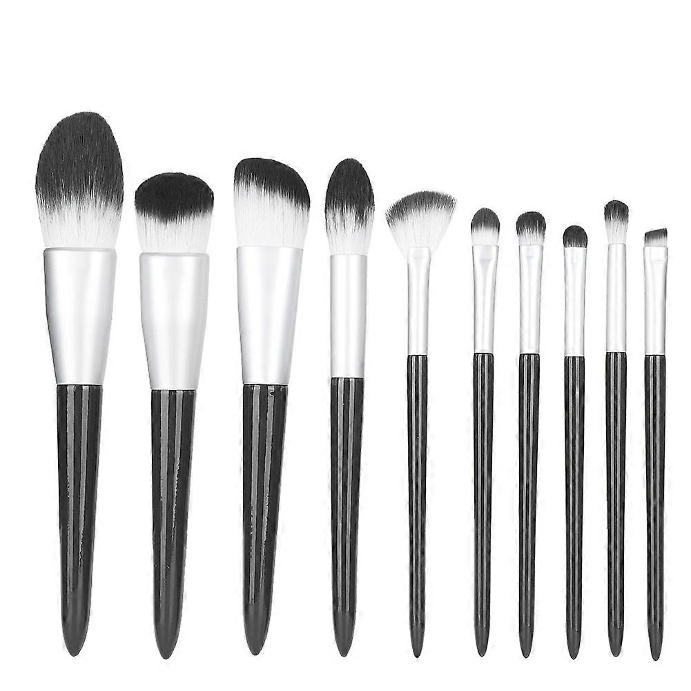 10pcs Makeup Brushes Set Blush Face Powder Eye Shadow Eyebrow Lips Brush Kit