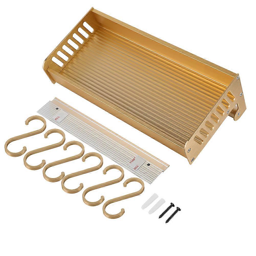 Multi-purpose Spice Jars Holder Organizer Storage Rack Shelf Holder with Hanging Hook