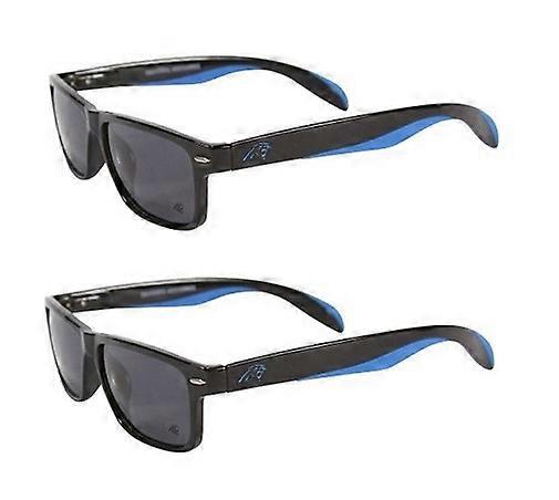 Carolina Panthers NFL Polarized Retro Sunglasses Full Frame 2 Pack