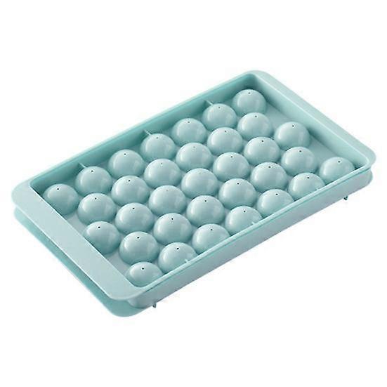 Ice Cube Mold Silicone No Residue Leak Proof Non-stick Circle Ice Cube Tray for Freezer