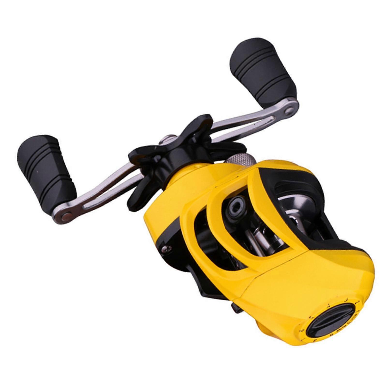 Baitcasting Makarası - Baitcaster Balıkçılık Makarası, Kompakt 17,6 LB Sürükleme, 18 + 1