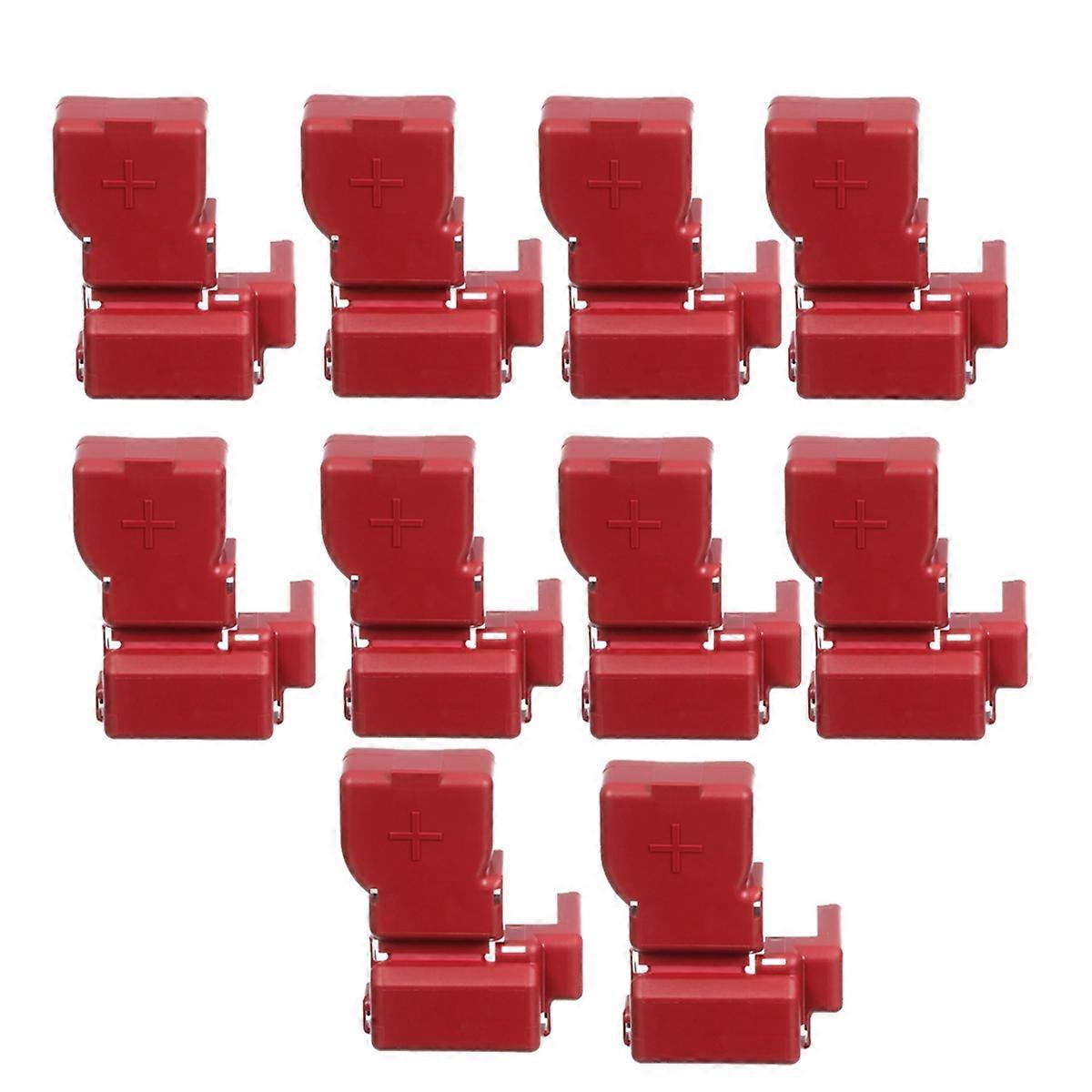 10pcs Car Positive Terminal Battery Cover Fuse Cap 24345-7992A 2434579912 for Juke Rogue Sentra Not