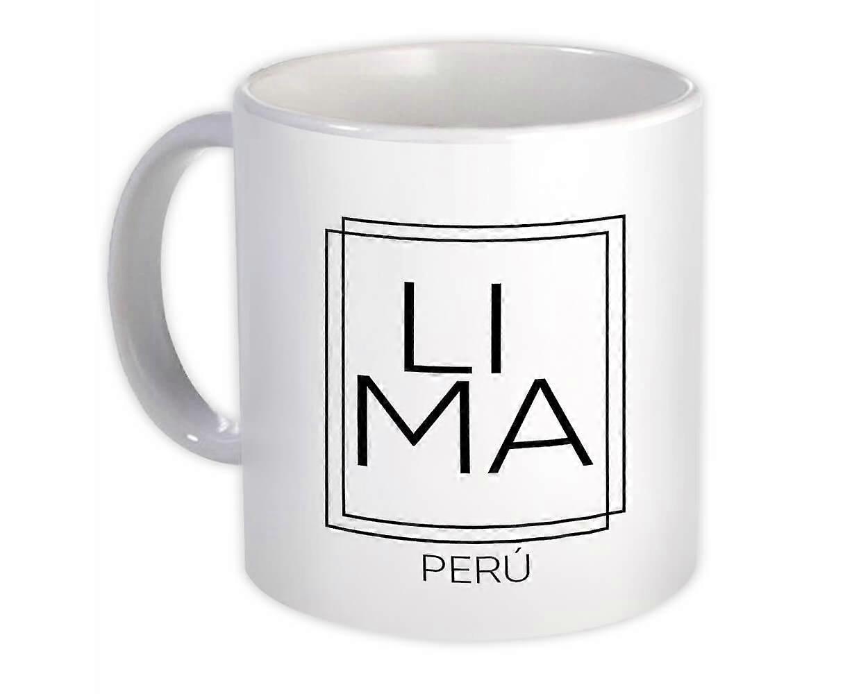 Gift Mug: LIMA Peru Square