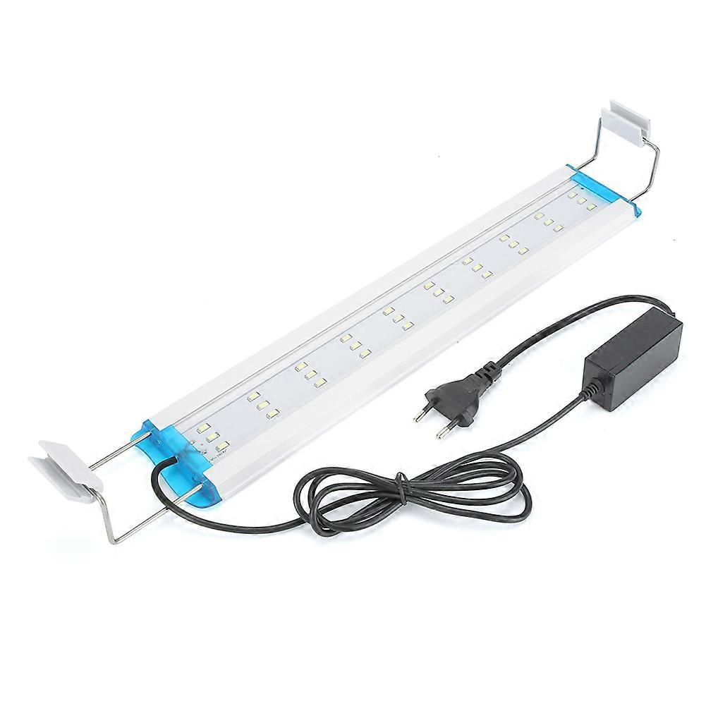 LED Full Spectrum Water Plant Light Lamp for Fish Tank Aquarium EU 220V White PVC Shell
