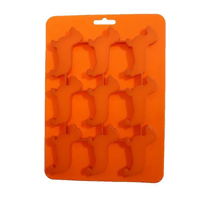 Cute Animal Shape 8 Cavity Silicon Ice Molds For Chocolate Soap Ice Baking Food Grade Ice Molds