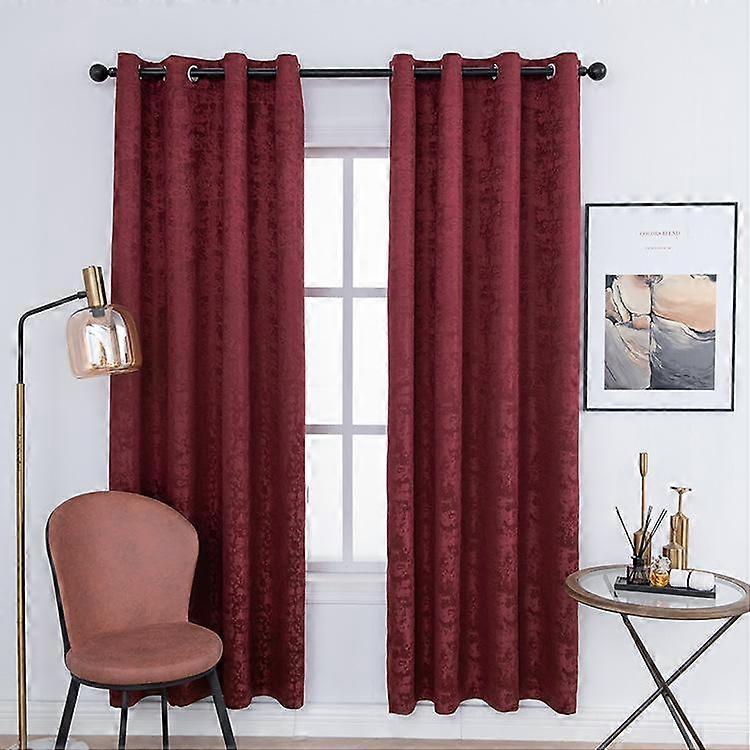 Curtains: Simple Cotton And Linen Engineering Home Decoration Curtain Cloth Finished Batch