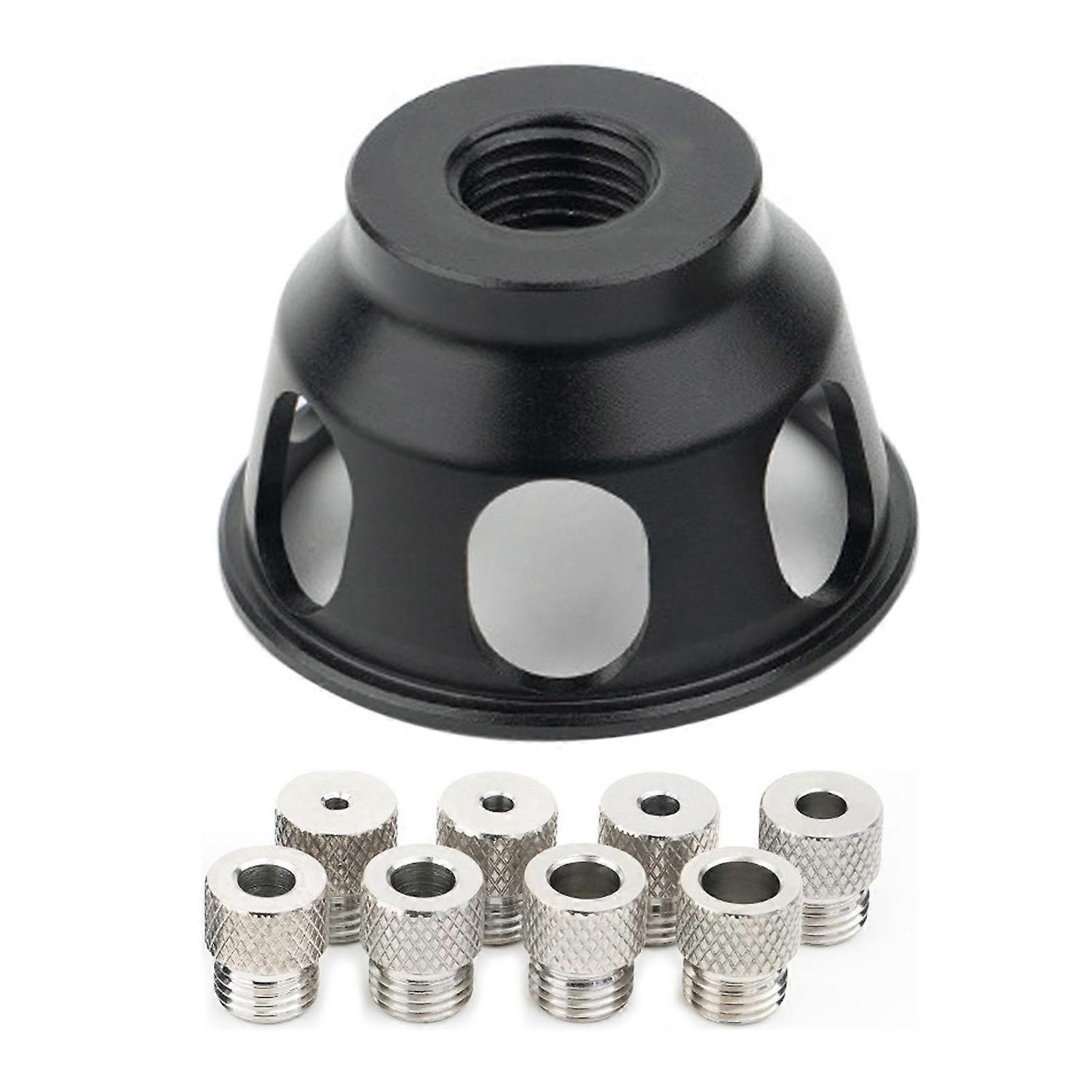 Vertical Hole Punch Locator Aluminum Alloy 3 to 10mm Drill Bit Jig Vertical Drilling Fixture