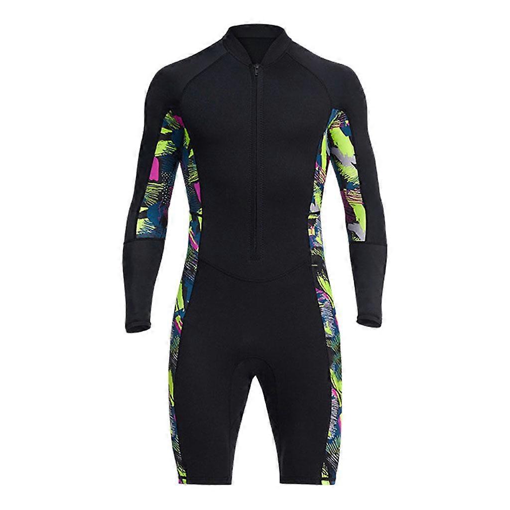 Tam Wetsuits Erkekler 1.5MM Neopren Takım Sörf Tüplü Dalış Takım Yetişkinler Kano
