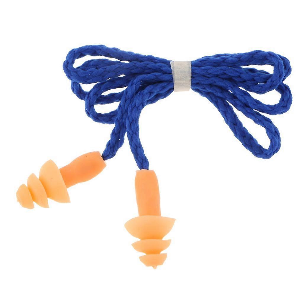 Soft Corded Noise Reduction Ear Plugs Hearing Protector Protection Earplugs