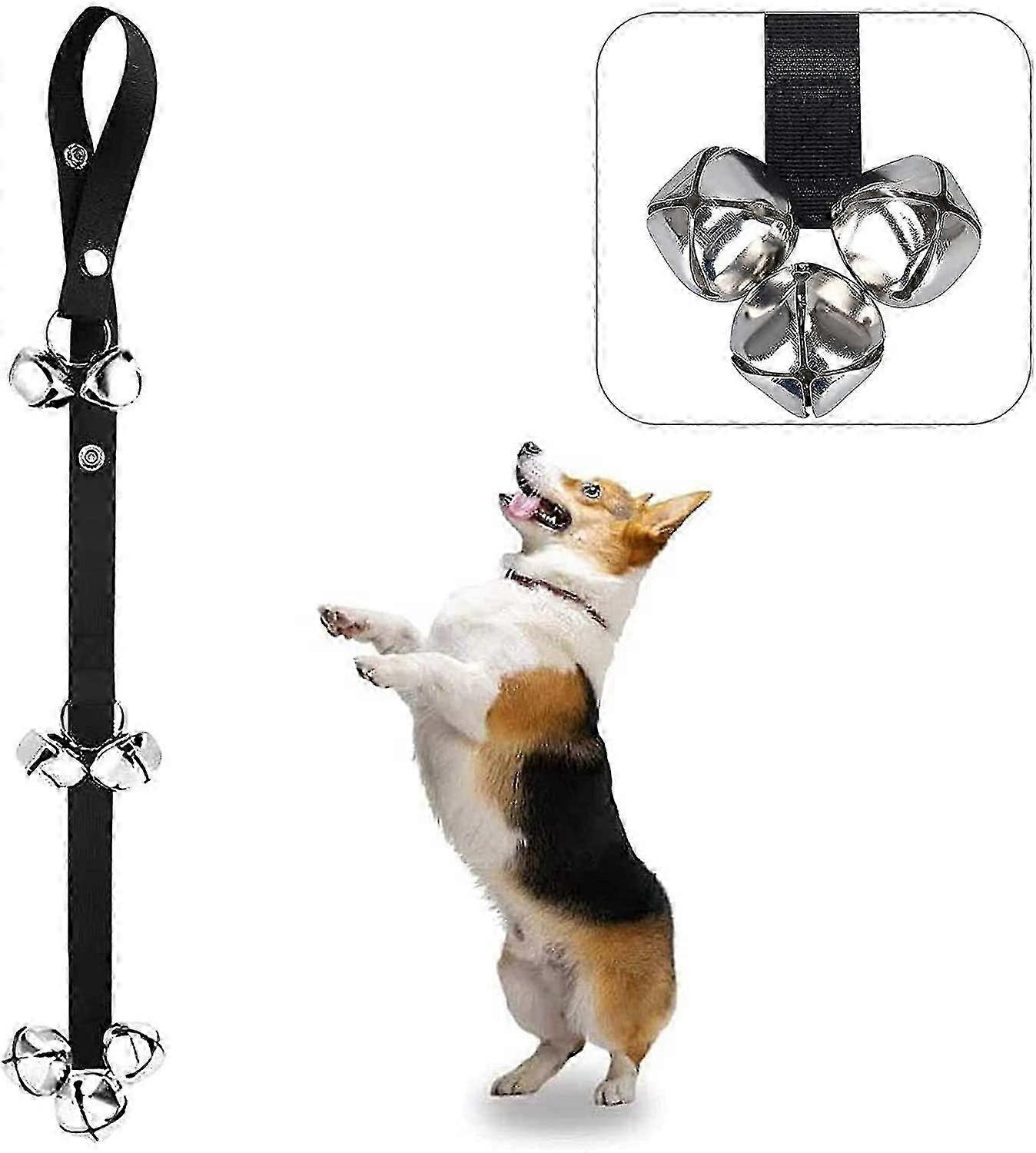 Campainha do cão, campainha ajustável, sino de anel de 1,5 polegadas