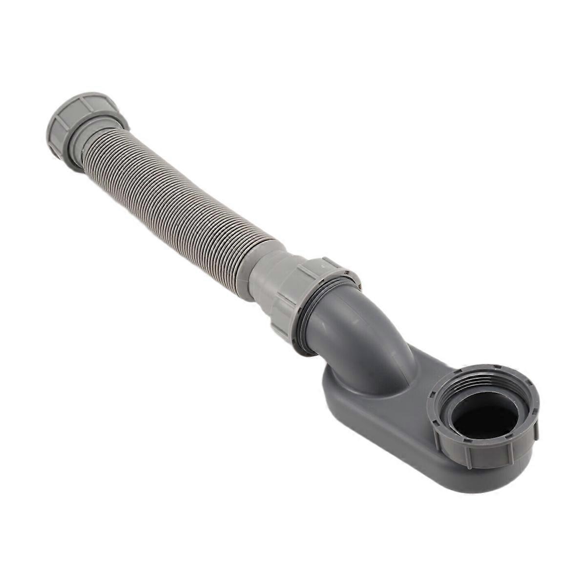 Low Profile 1 1/2 P Trap Flexible Bathtub Drain Pipe Flat P Trap Free