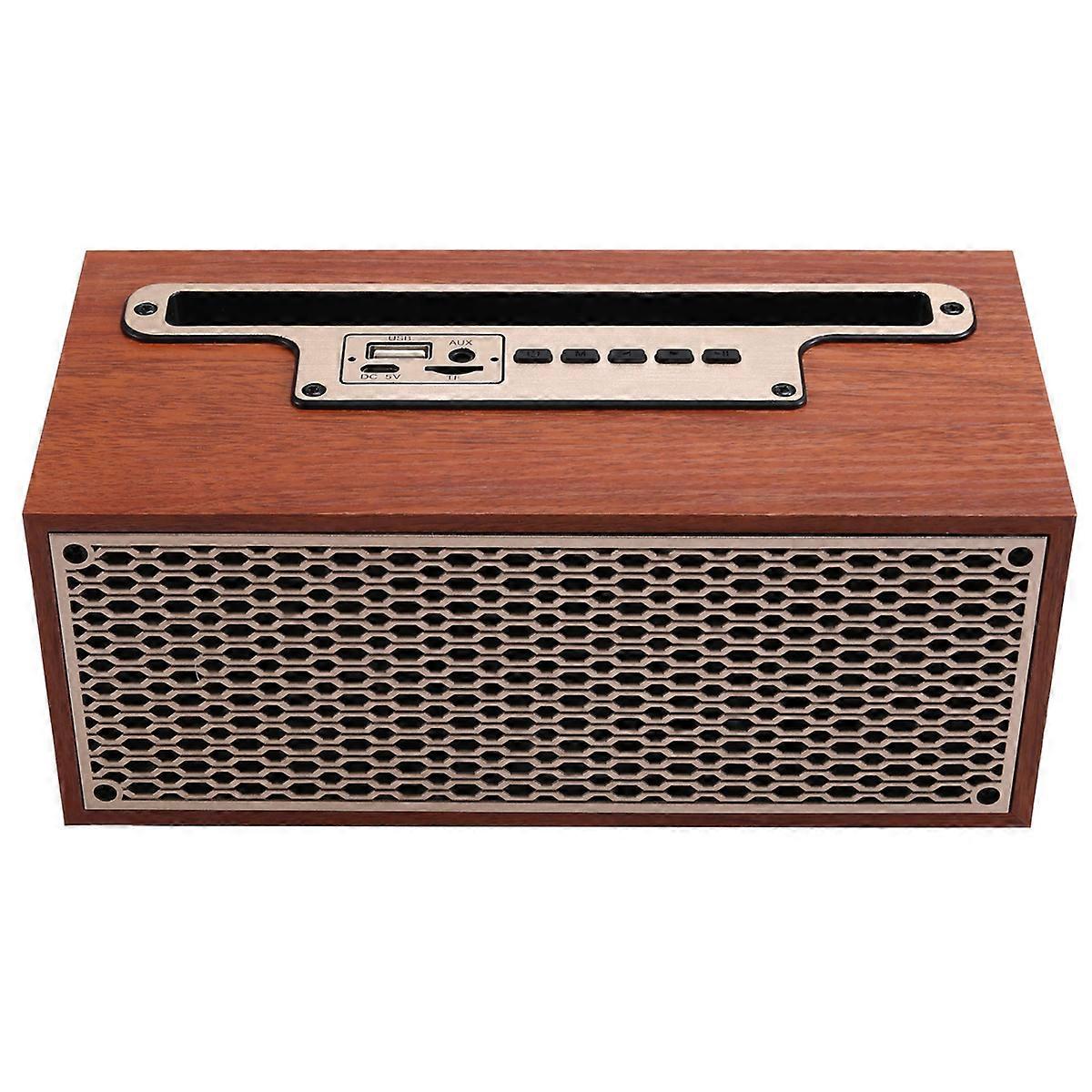 Retro Bluetooth Speaker Wireless Home Subwoofer Remote Sound