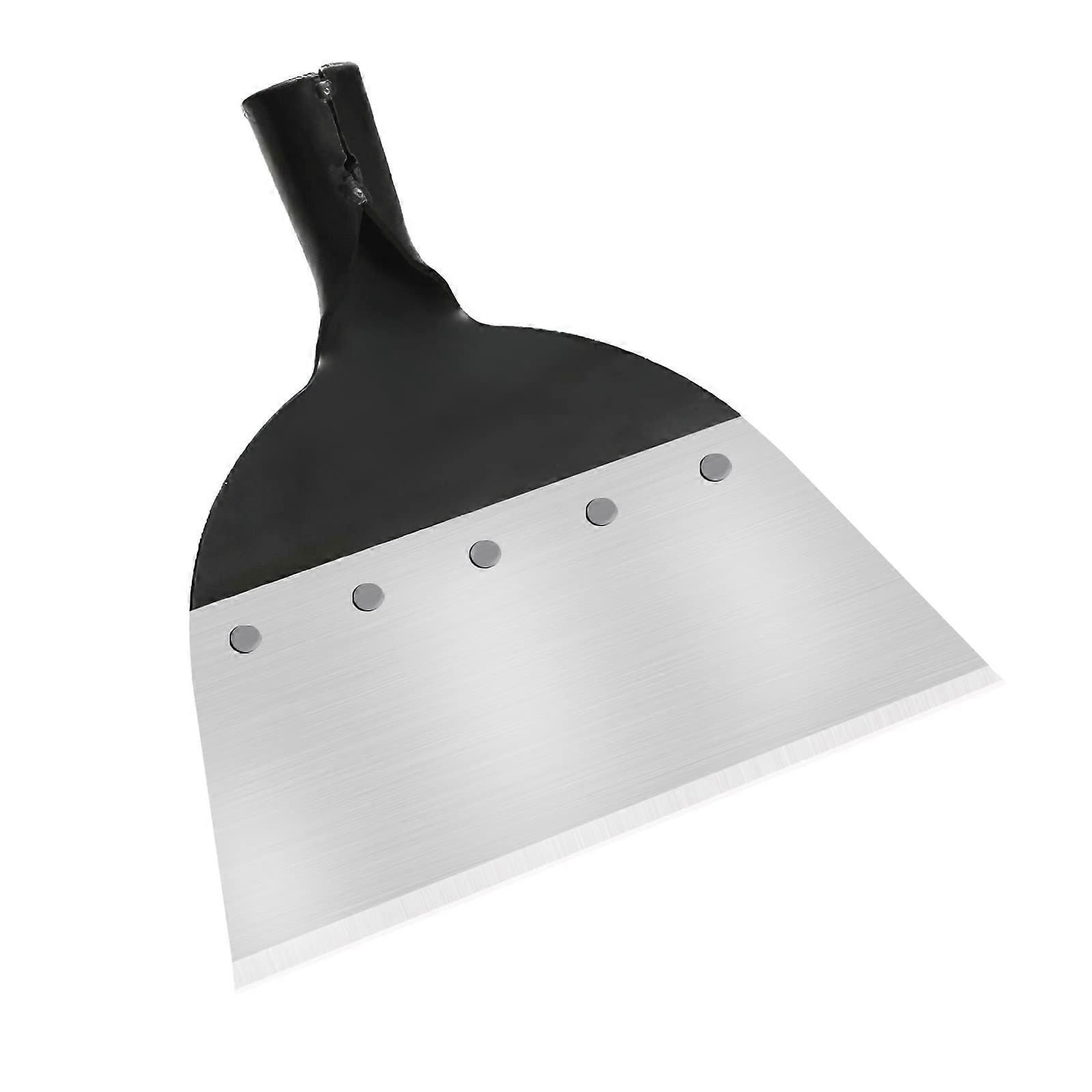 Multifunctional Steel Flat Garden Shovel 11in/28cm for Cleaning, Scraping, and Digging Tasks
