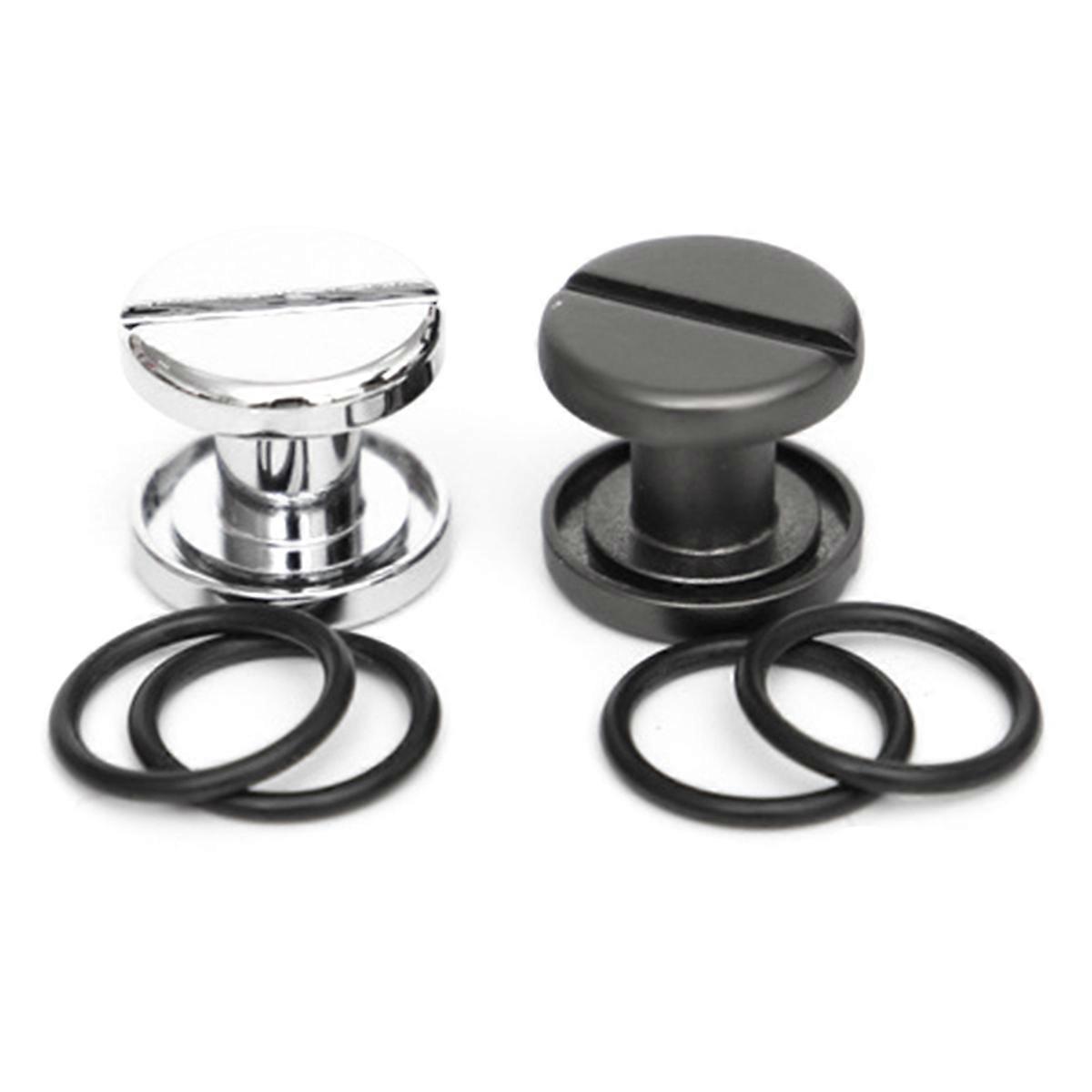 2Pcs Diving Diver BCD Backplate Soft Harness Book Screw Dive Assembly