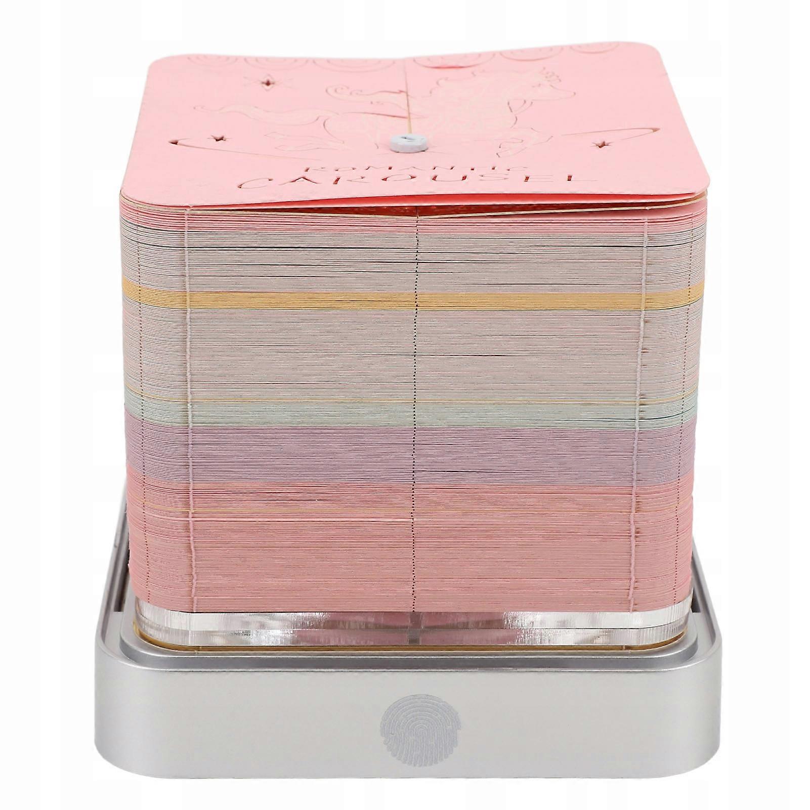 3d Notebook Art Calendar 2025 Carousel Paper Sculpture Pv