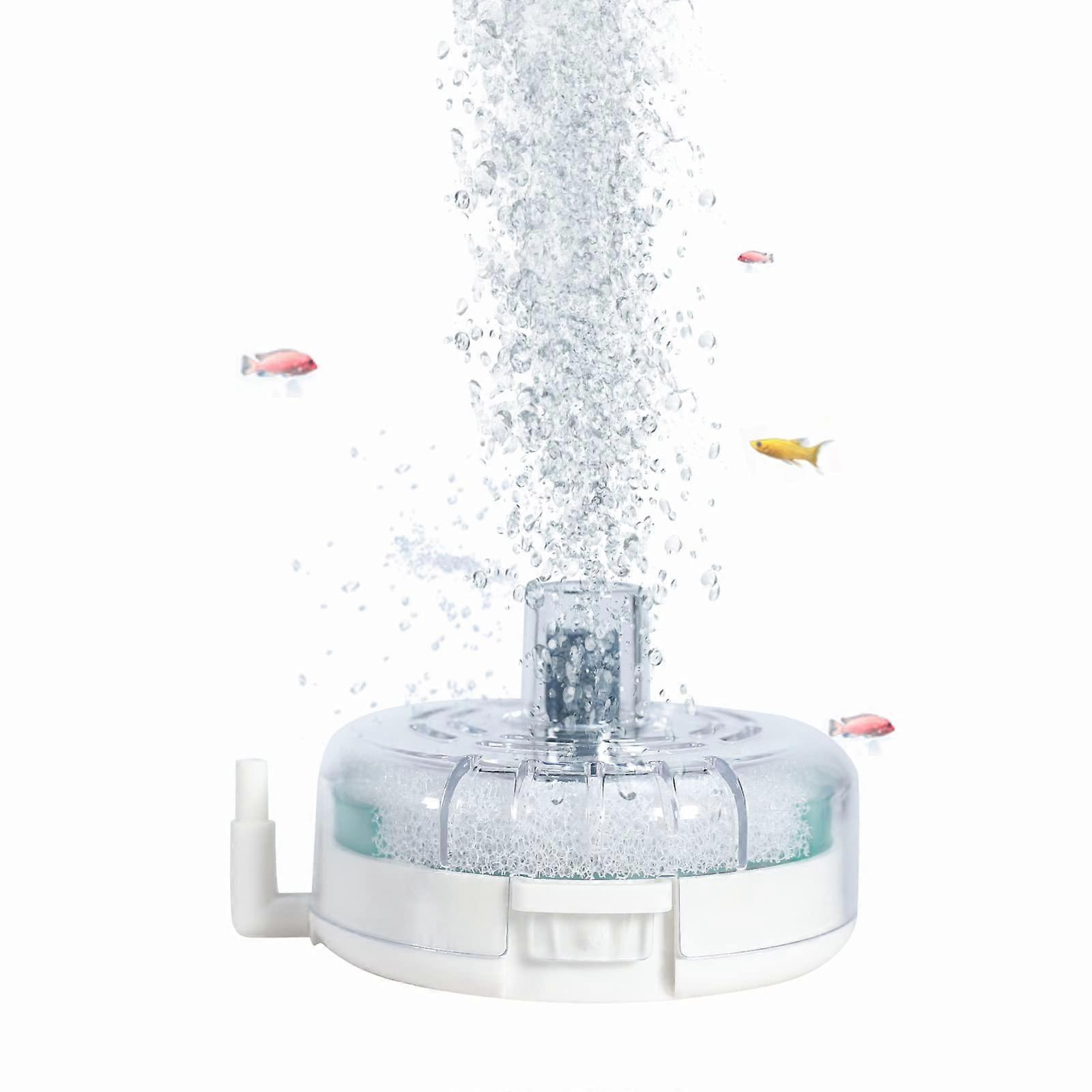 Mini aquarium sponge filter, small internal fish tank filter, air-stone removable diver filter