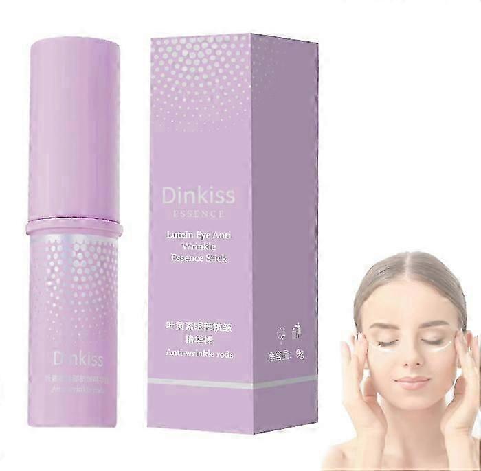 Lutein Eye Anti-Wrinkle Essence Stick, Lutein Essence Eye Stick, Hydrating Firming Eye Stick, Lutein Eye Anti Wrinkle Stick for Dark Circles and Eye B