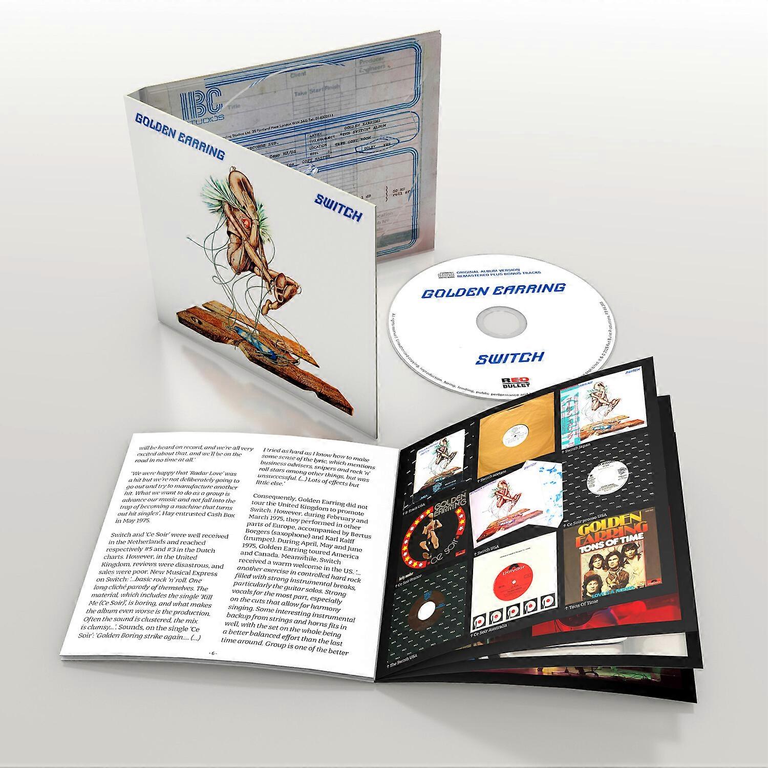 Golden Earring - Switch - Expanded Edition  [COMPACT DISCS] Expanded Version, Rmst, Digipack Packaging, Holland - Import USA import