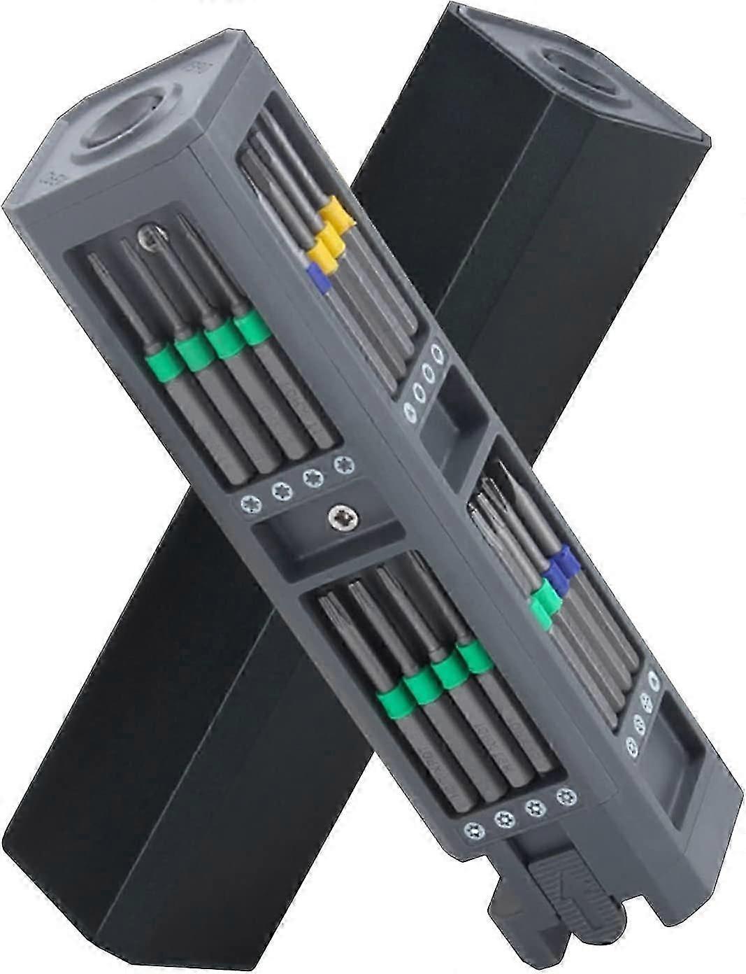 31 in 1 precision screwdriver set with mini screwdriver and aluminum case