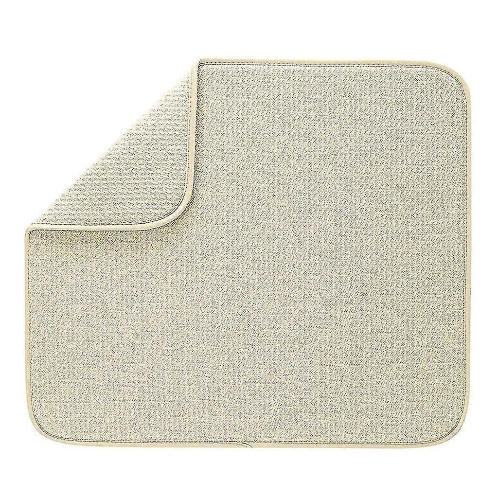 Kitchen Pad Washable Fast Drying Pad Dish Drainer Mat For Kitchen Counter