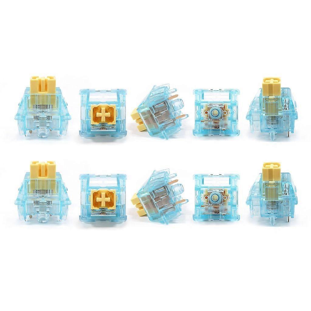 Mechanicel Keyboard Switch Glacier Switch Silence 5 Pin Linear Tactile Switch