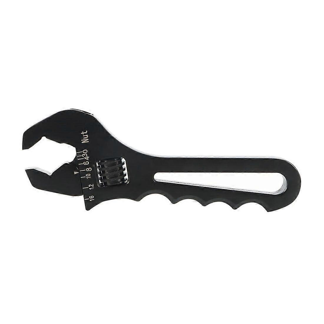 for Hose End Fitting 3AN-16AN Black Adjustable Wrench Aluminum Tool Spanner