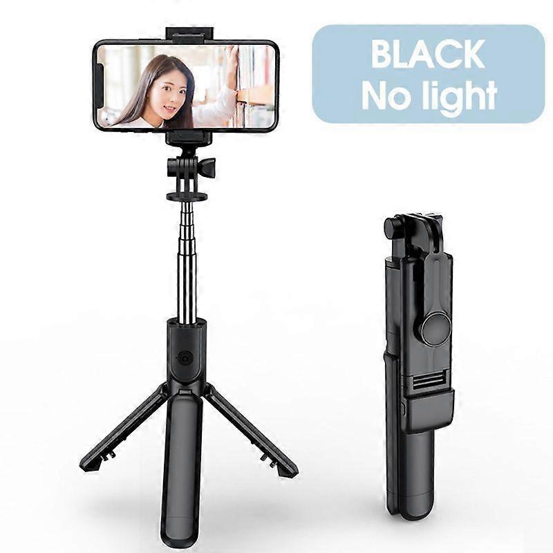 Wireless Bluetooth Selfie Stick Foldable Mini Tripod With Fill Light Shutter Remote Control For IOS Android Phones Selfie Sticks